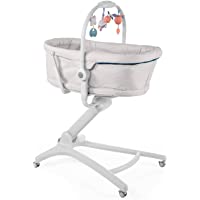 Los mejores  - Chicco Baby Hug 4 en 1 Mini Cuna para Bebés 0 Meses - 3 Años (15 kg)- Cuna- Hamaca- Trona y Silla para Bebés con Arco de…